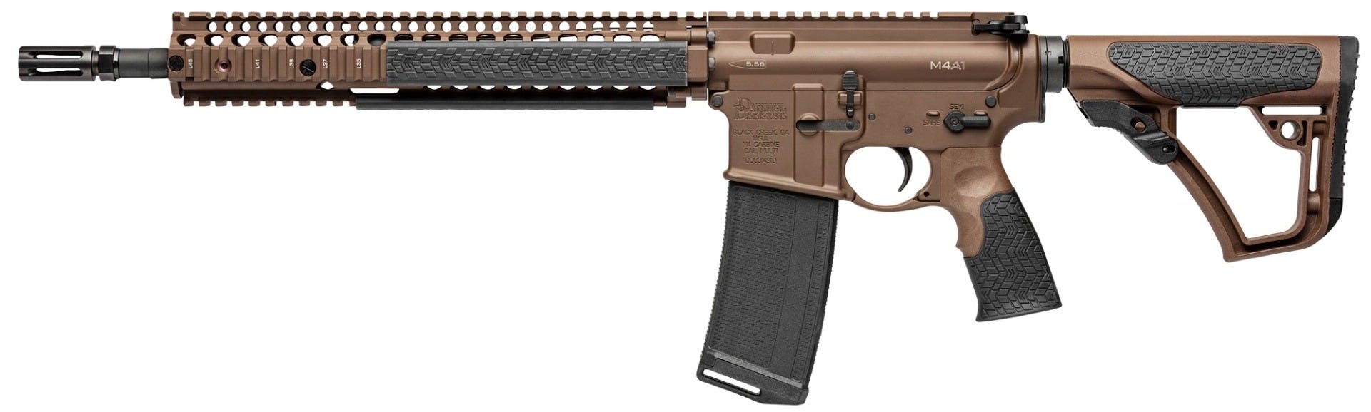 Daniel Defense DDM4 M4A1 Brown 5.56 NATO 14.5" Barrel 30-Rounds - Image 2