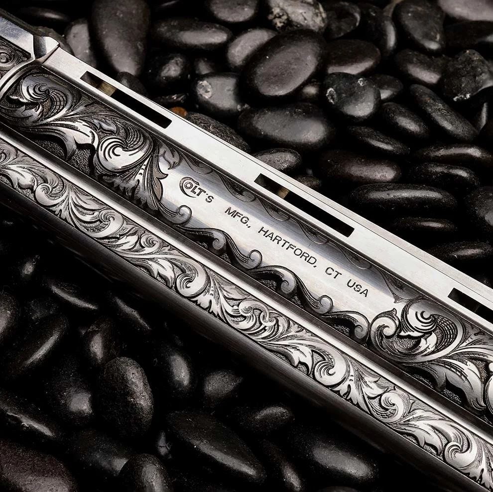 Colt Firearms Anaconda Grizzly Engraved Stainless .44 Mag 6" Barrel 6-Rounds - Image 5