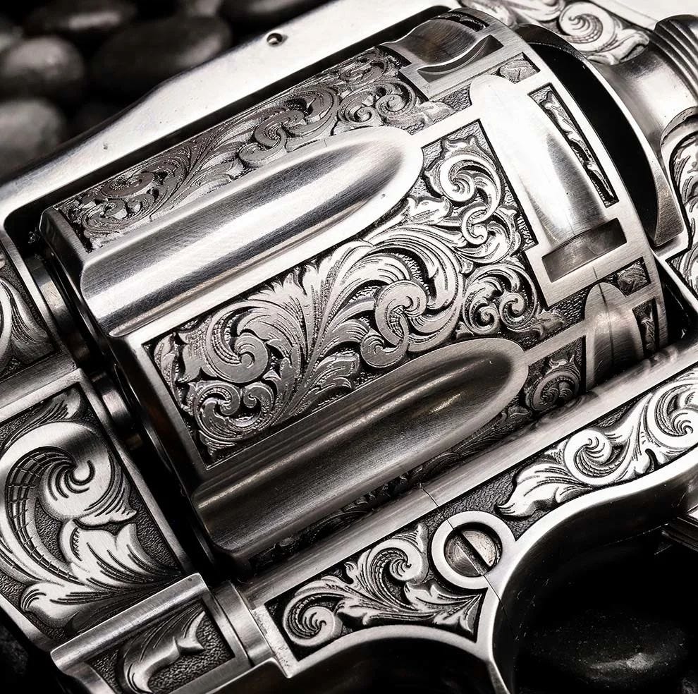 Colt Firearms Anaconda Grizzly Engraved Stainless .44 Mag 6" Barrel 6-Rounds - Image 7