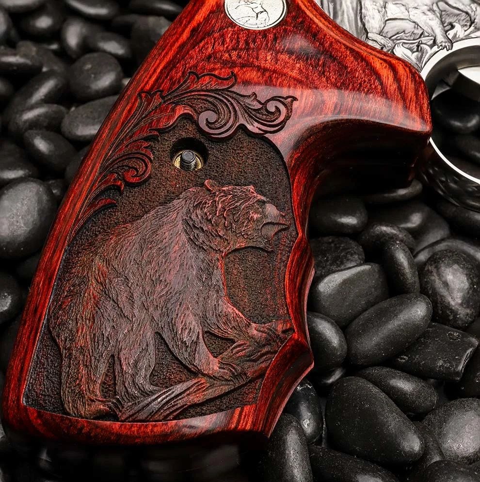 Colt Firearms Anaconda Grizzly Engraved Stainless .44 Mag 6" Barrel 6-Rounds - Image 12