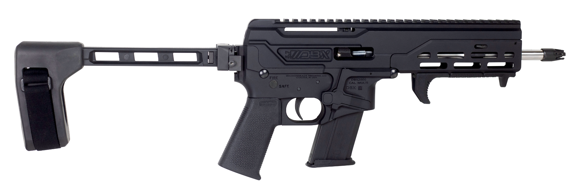 Diamondback DBX57 BGFB Pistol 5.7 X 28 8" Barrel 20-Rounds