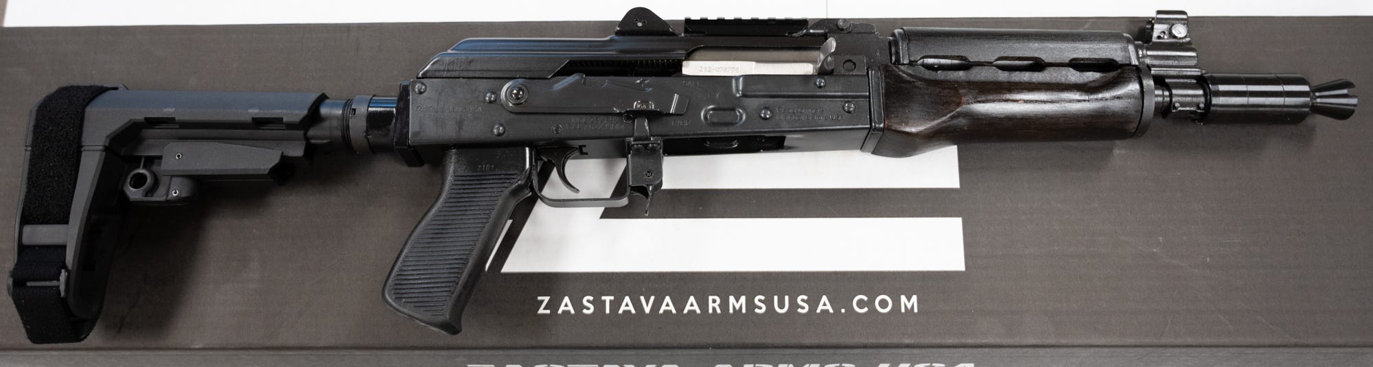 Zastava USA ZPAP92 AK Pistol Blued 7.62 X 39 10" Barrel 30-Rounds - Image 2