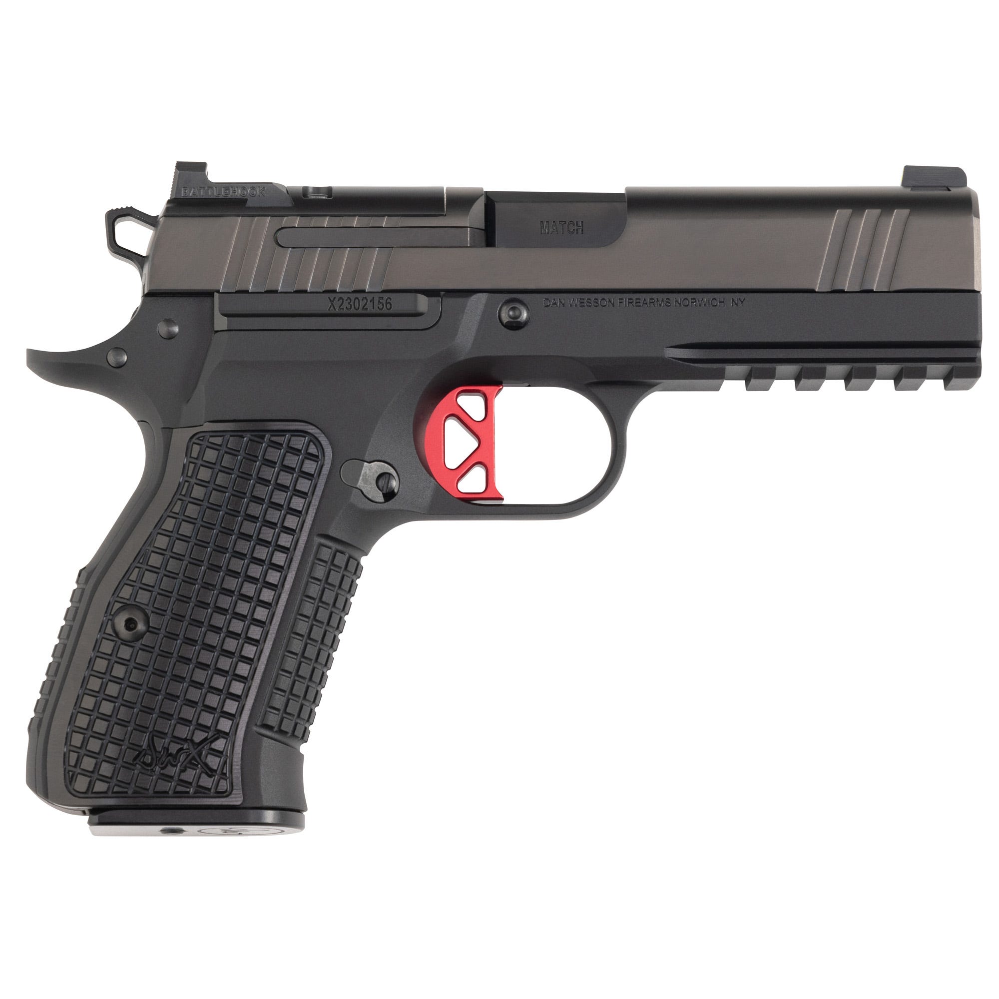 Dan Wesson DWX Compact Black 9mm 4" Barrel 15-Rounds Picatinny Rail - Image 2