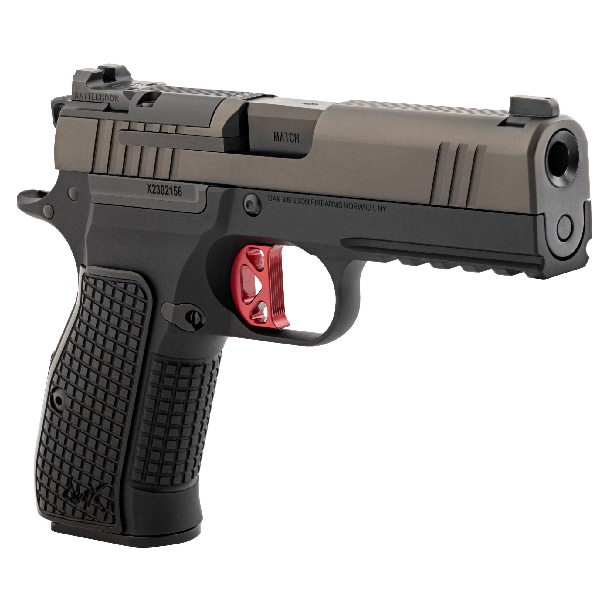 Dan Wesson DWX Compact Black 9mm 4" Barrel 15-Rounds Picatinny Rail - Image 3