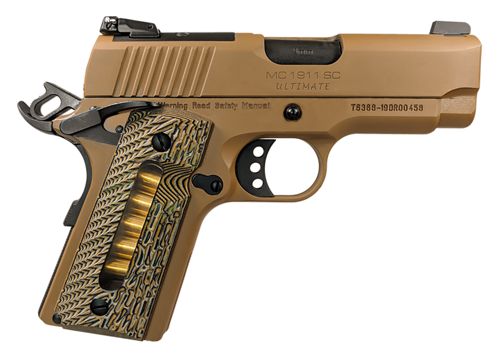 EAA Corp MC1911SC Ultimate Flat Dark Earth 9mm 3.4" Barrel 7-Rounds