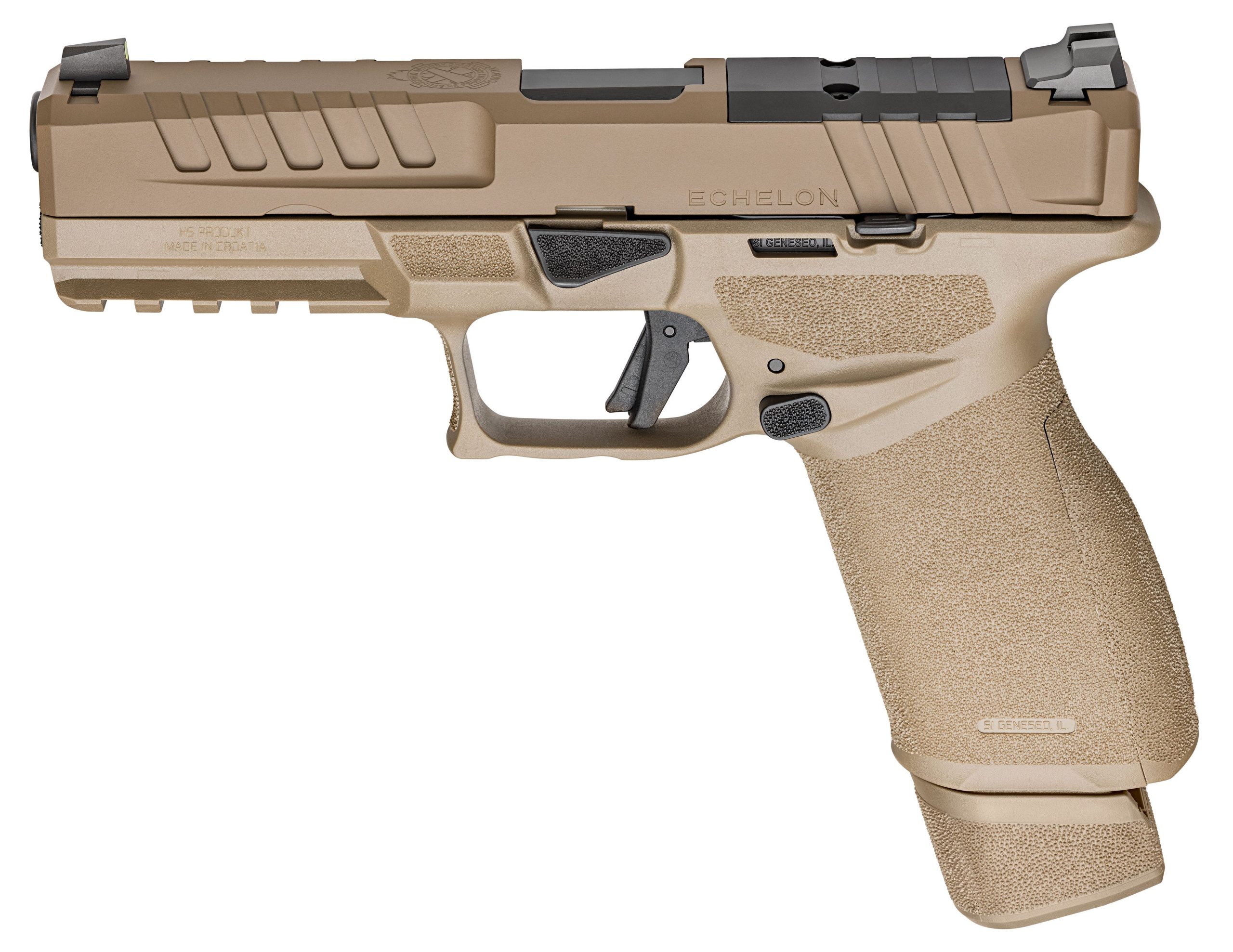 Springfield Armory Echelon Flat Dark Earth 9mm 4.5" Barrel 20-Rounds - Image 2