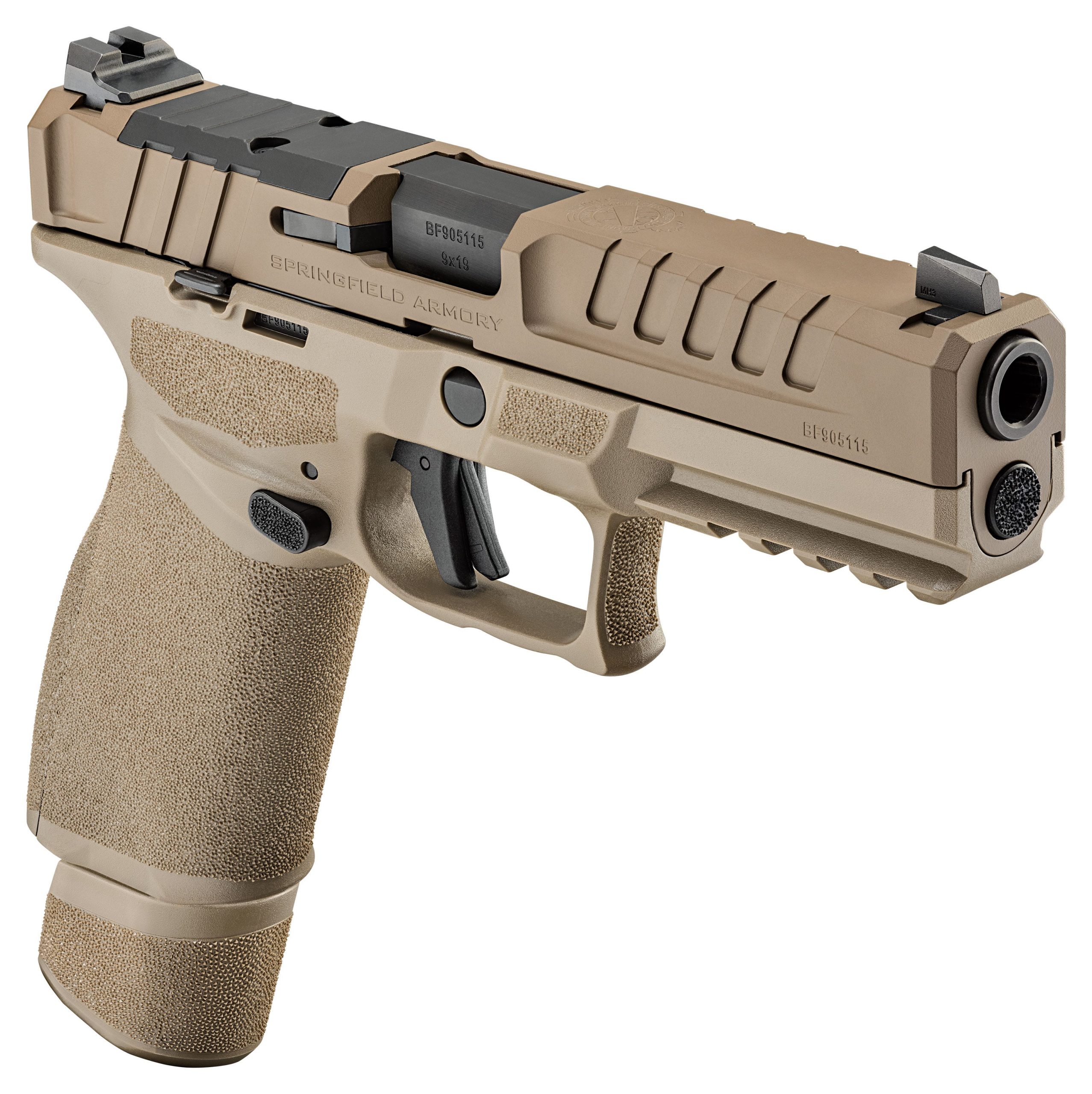 Springfield Armory Echelon Flat Dark Earth 9mm 4.5" Barrel 20-Rounds - Image 3