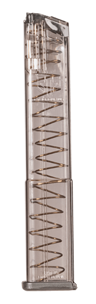 Elite Tactical Systems Pistol Mag Smoke 9mm 32-Rounds for Glock 17 / 19 / 26