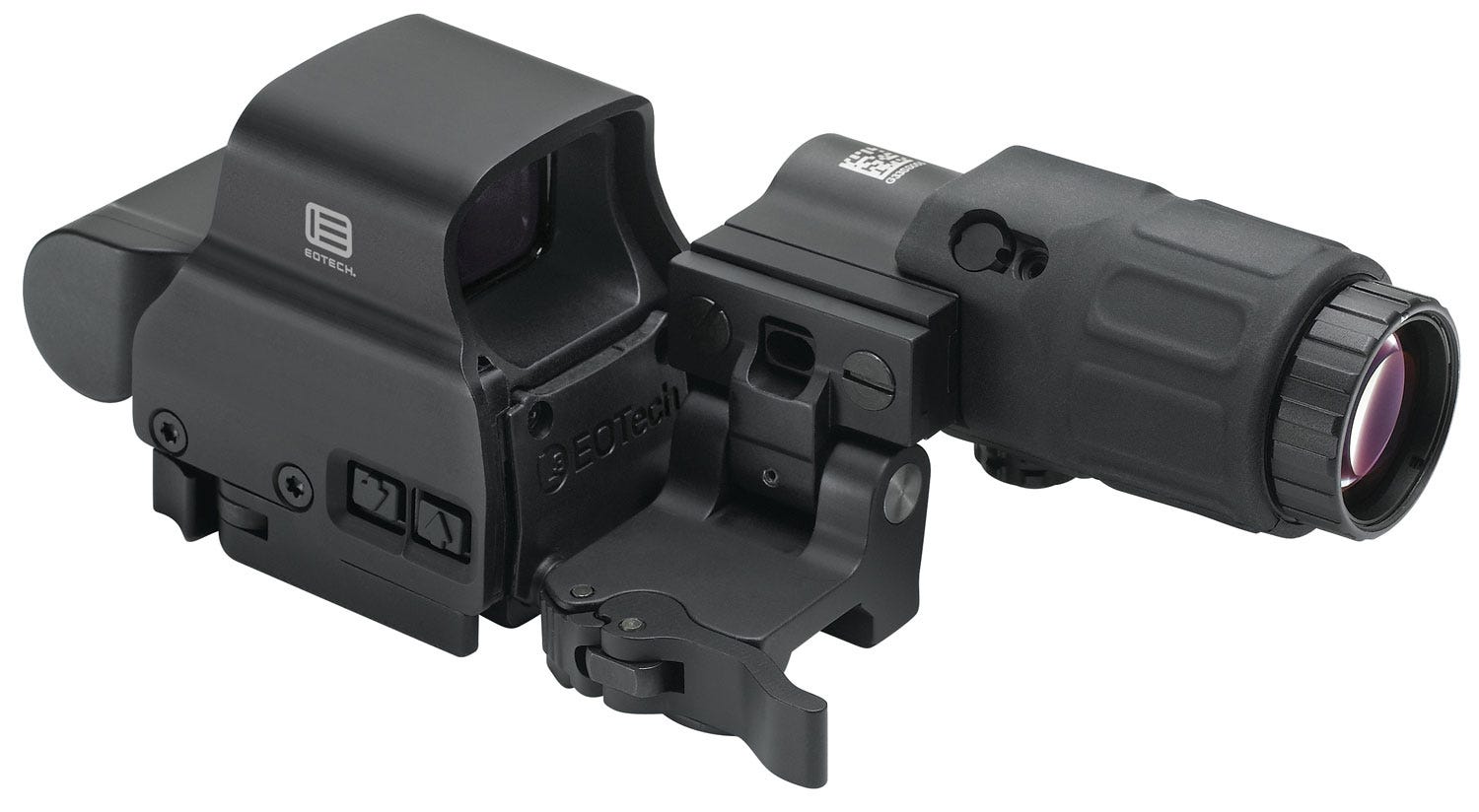 EOTech HHS II EXP2 Red Dot & G33 Magnifier 3x33mm Red Ring/Dot Reticle - Image 2