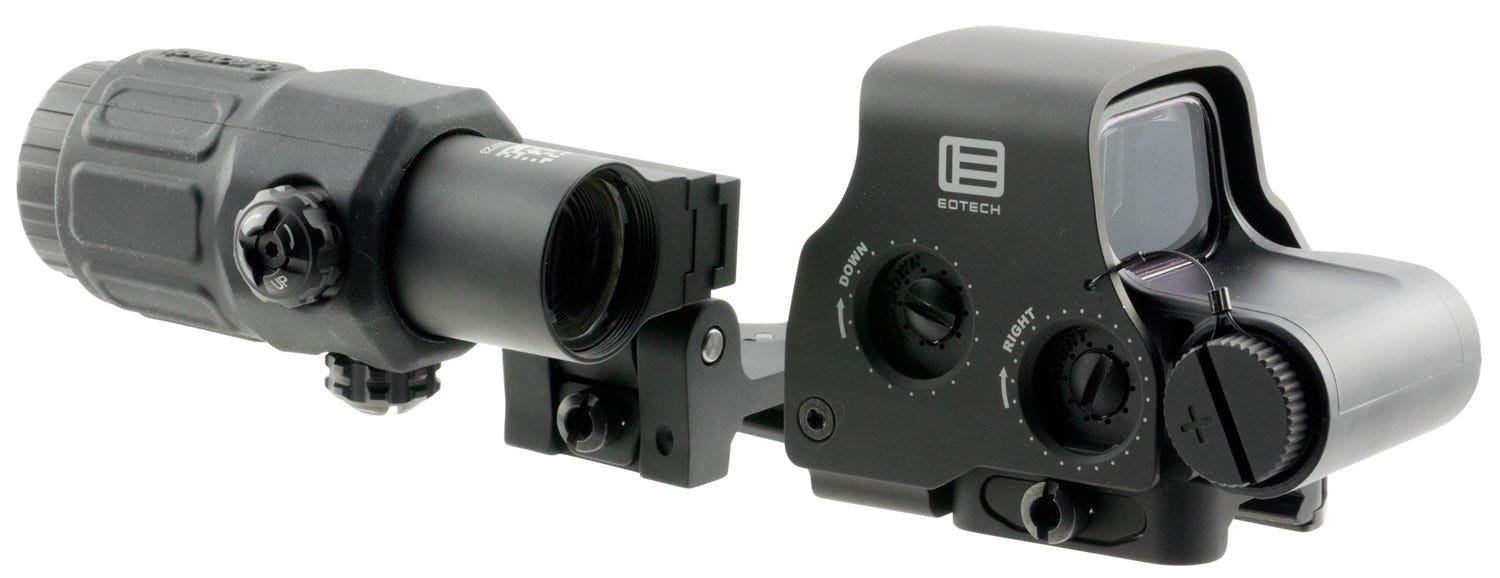 EOTech HHS II EXP2 Red Dot & G33 Magnifier 3x33mm Red Ring/Dot Reticle - Image 3
