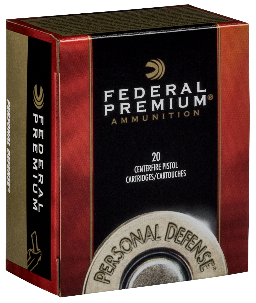 Federal Premium Personal Defense Nickel Plated Brass .44 SW 180-Grain 20-Rounds JHP