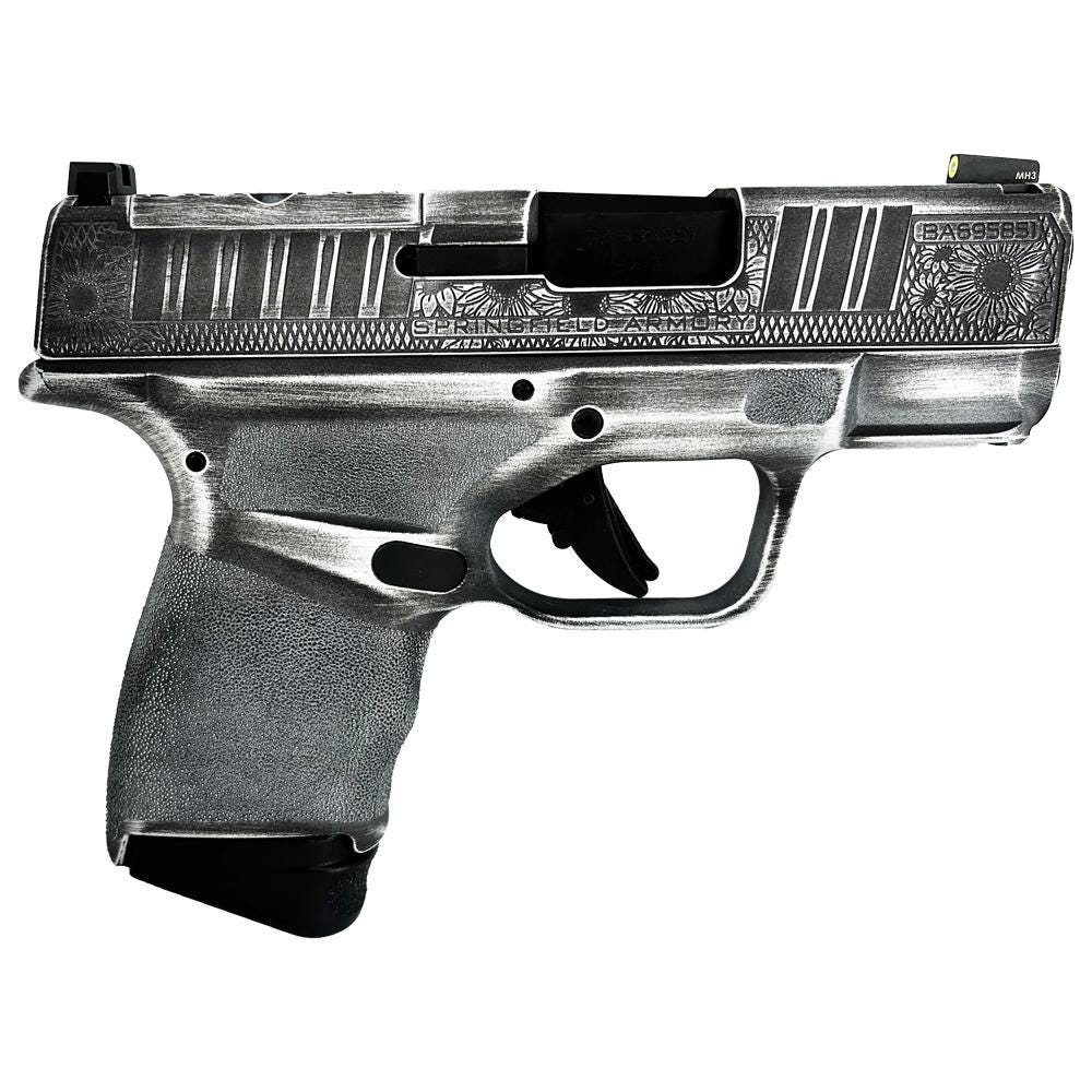 Springfield Armory Hellcat OSP Distressed White 9mm 3.7" Barrel 11/13-Rounds - Image 2