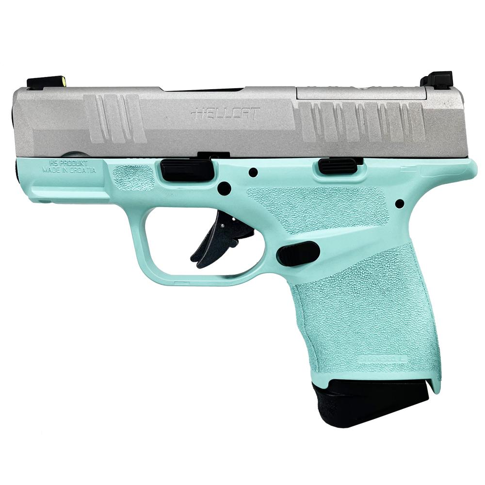 Springfield Armory Hellcat OSP Tiffany Blue / Silver 9mm 3.7" Barrel 11/13-Rounds - Image 3