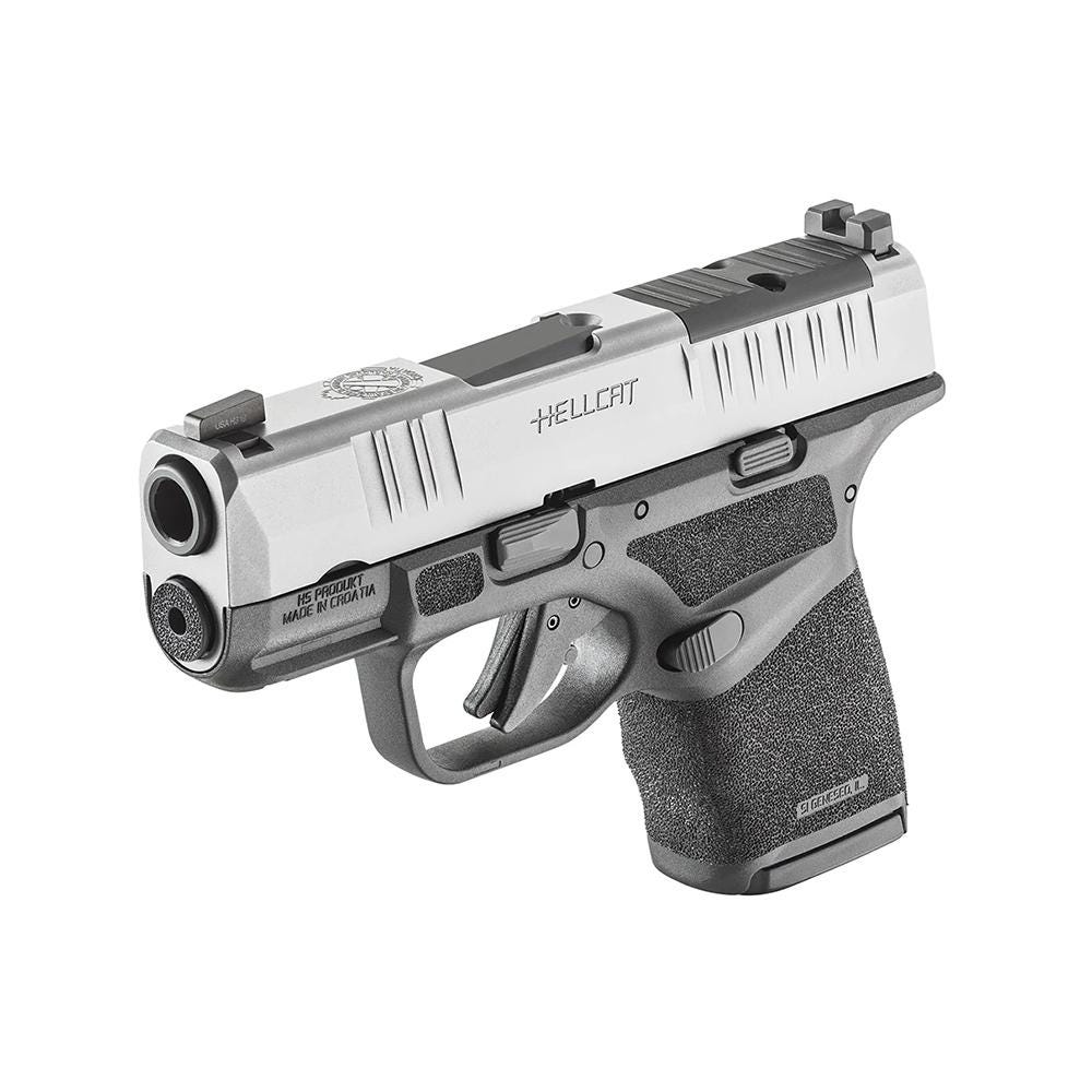 Springfield Armory Hellcat OSP Stainless Slide 9mm 3" Barrel 10-Rounds - Image 2