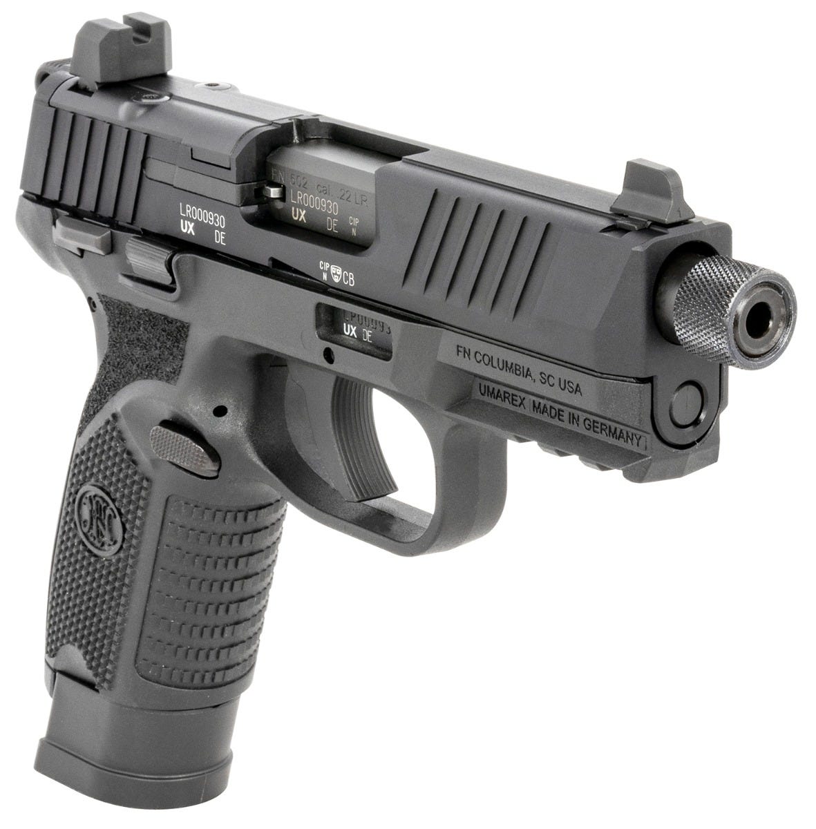 FN 502 Tactical .22 LR 4.6" Barrel 10-Rounds Ambidextrous with Manual Safety - Image 3
