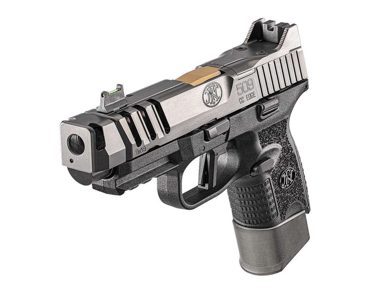FN 509CC Edge Graphite / Black 9mm 4.2" Barrel 10-Rounds 3 Magazines - Image 4