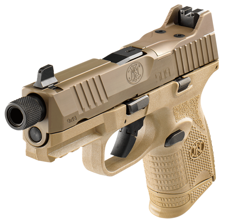 FN 509 Compact Tactical Flat Dark Earth 9mm 4.32" Barrel 24-Rounds Vortex Viper - Image 4