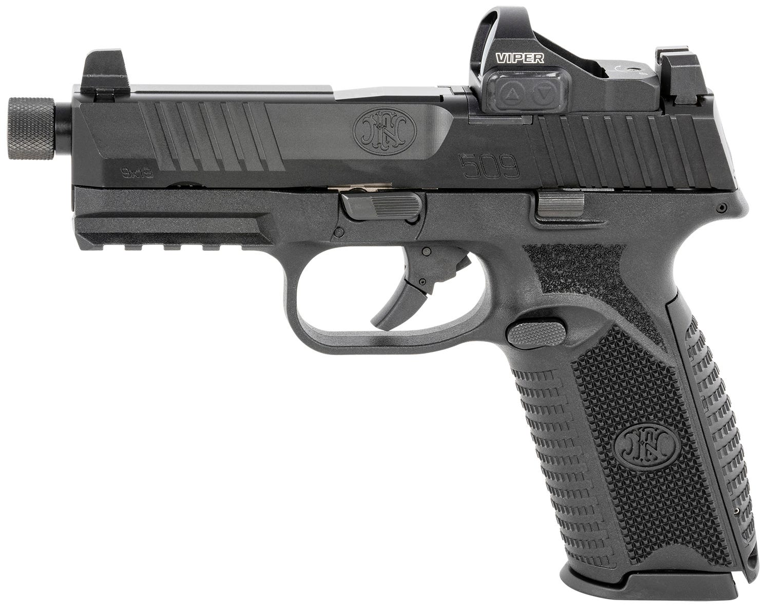 FN 509 Tactical 9mm 4.5" Barrel 24-Rounds With Vortex Viper RDS - Image 2