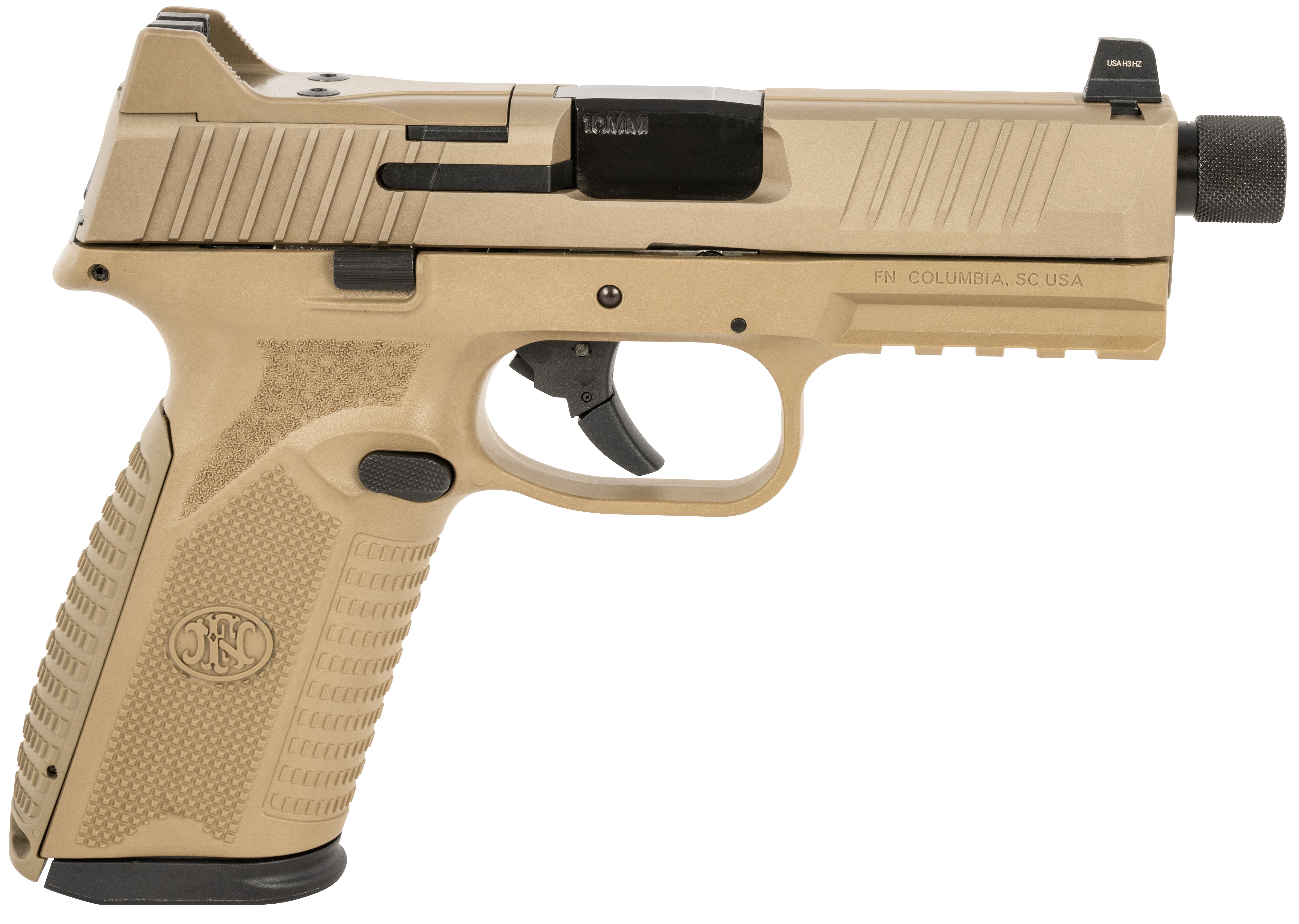 FN 510 Tactical Flat Dark Earth 10mm 4.7" Barrel 22-Rounds
