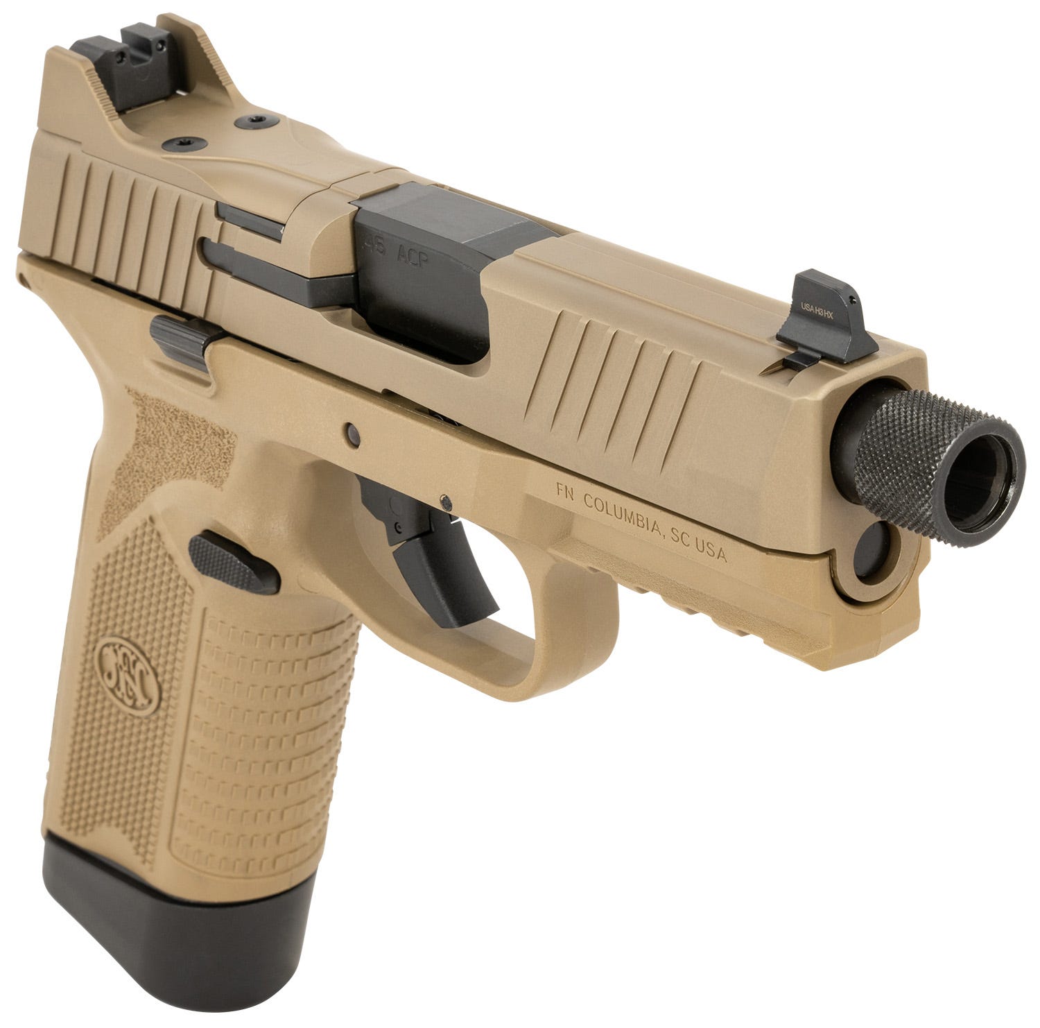 FN 545 Tactical Flat Dark Earth .45 ACP 4.7" Barrel 18-Rounds - Image 3