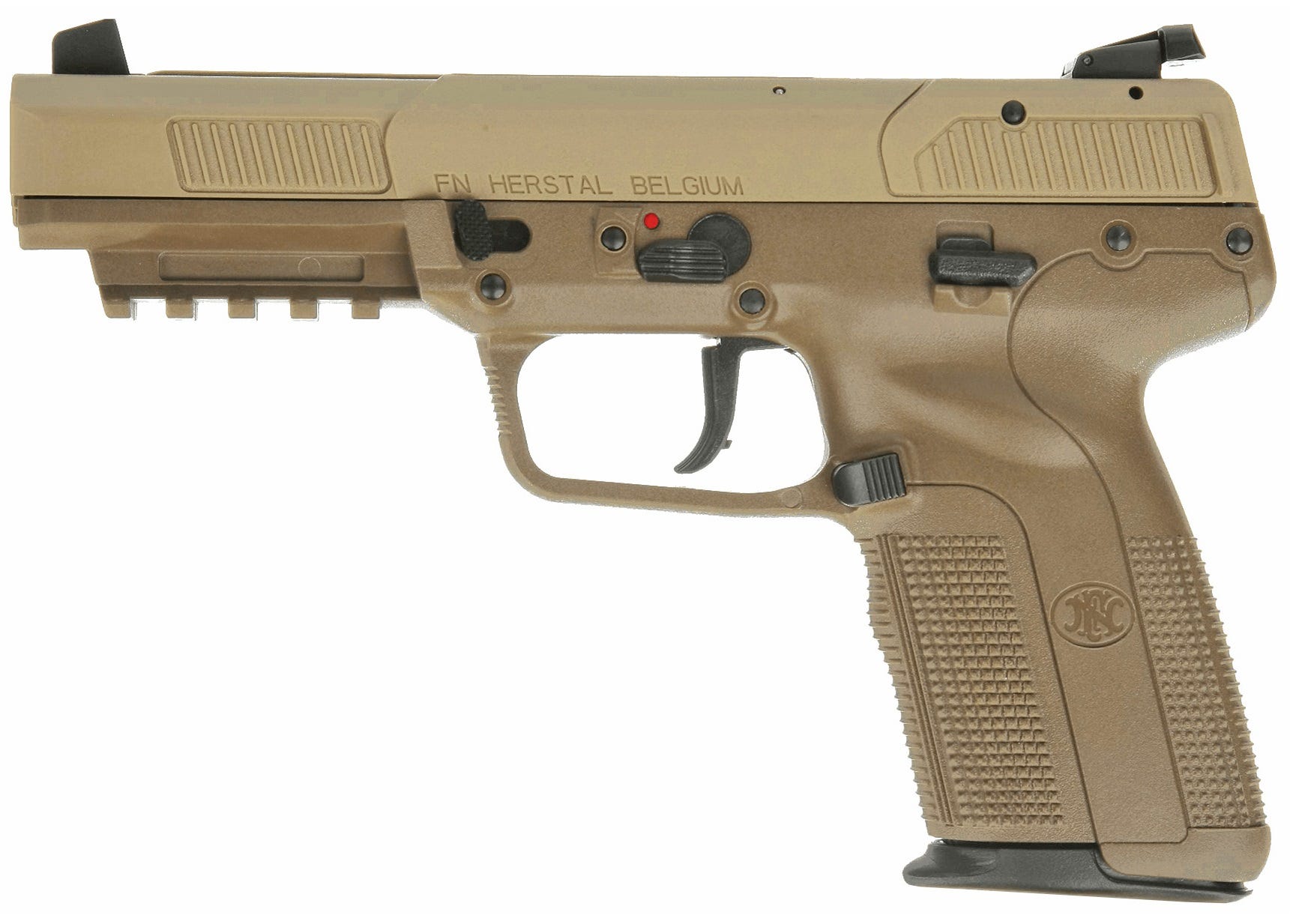 FN Five-seveN Flat Dark Earth 5.7 X 28 4.8" Barrel 10-Rounds Adjustable Sights - Image 2
