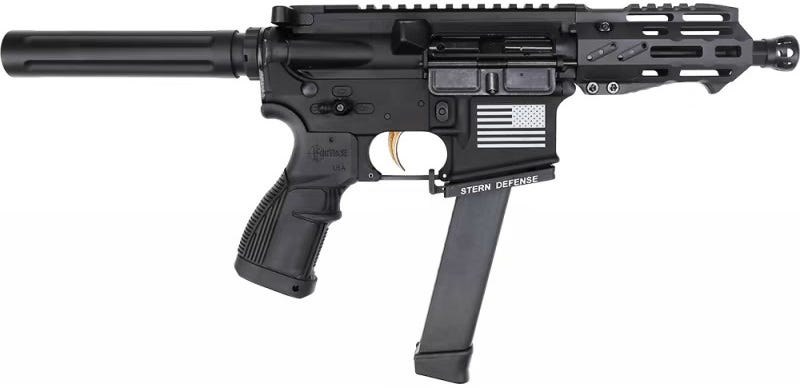 FosTech Outdoors Tech-15 9mm 4.5" Barrel 33-Rounds