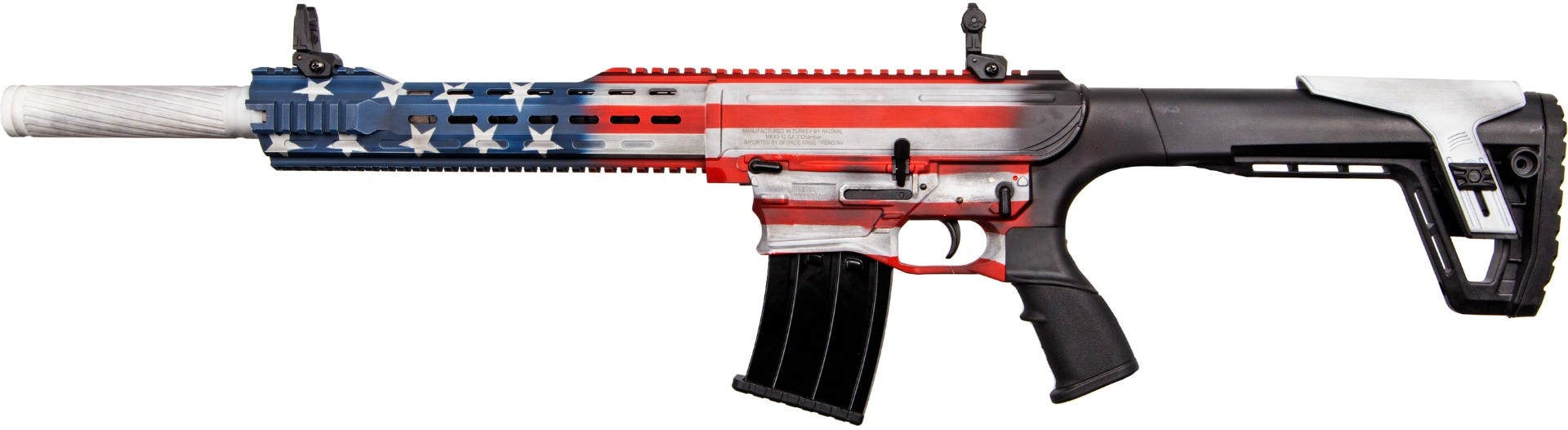 G-Force Arms GF25 American Flag 12 Gauge 18.5" Barrel 3" Chamber 5-Rounds - Image 2
