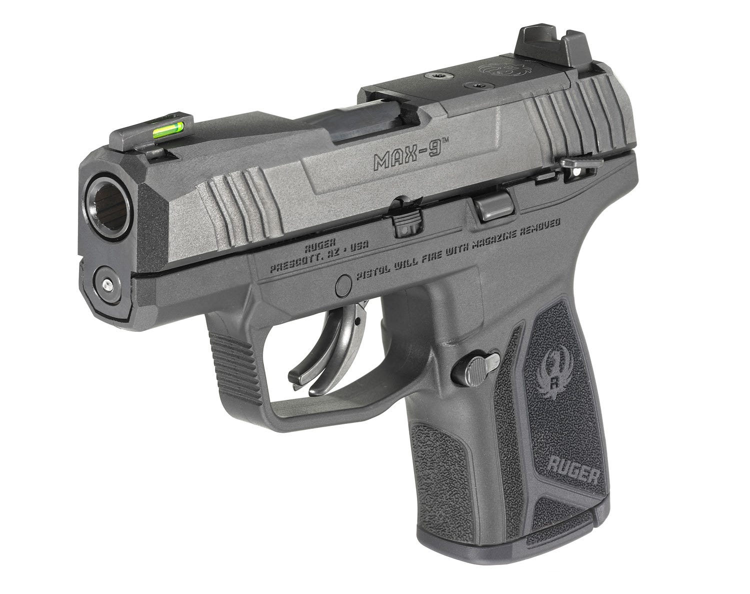 Ruger Max 9 9mm 3.2" Barrel 10-Rounds Optics Ready - Image 4