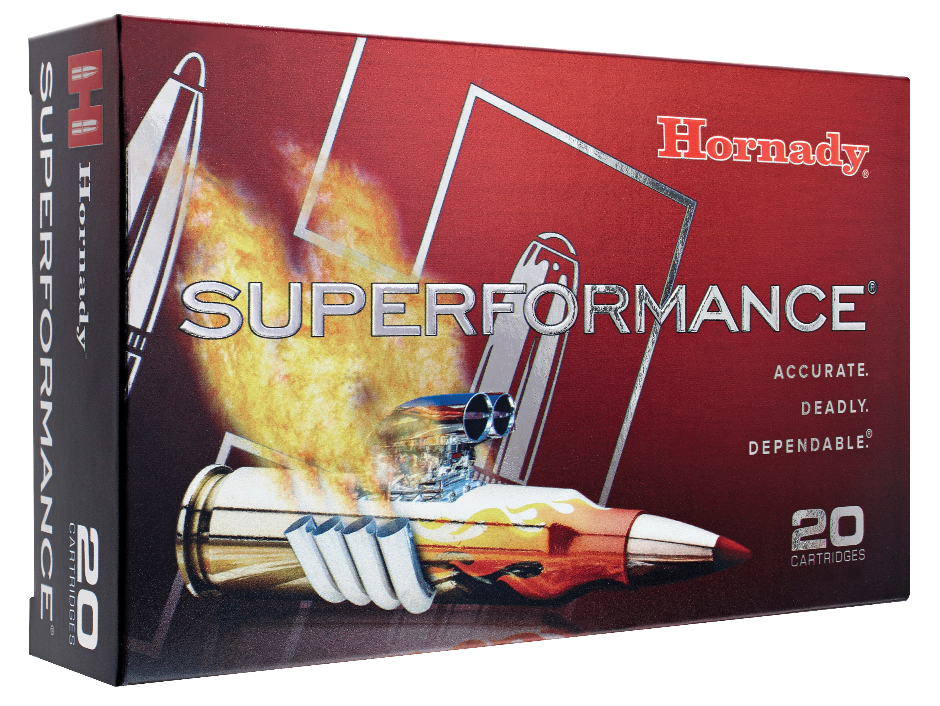Hornady Superformance Brass .25-06 Rem 117-Grain 20-Rounds SST