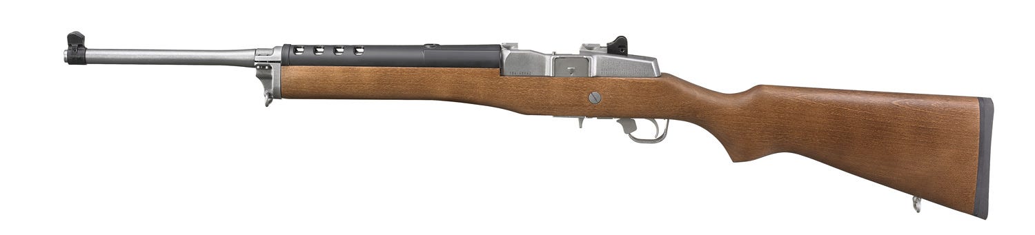 Ruger Mini-Thirty Wood 7.62 X 39 18.5" Barrel 5-Rounds Ghost Ring Rear Sight - Image 2