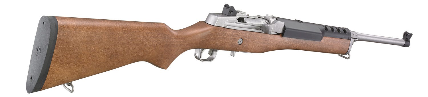 Ruger Mini-Thirty Wood 7.62 X 39 18.5" Barrel 5-Rounds Ghost Ring Rear Sight - Image 4