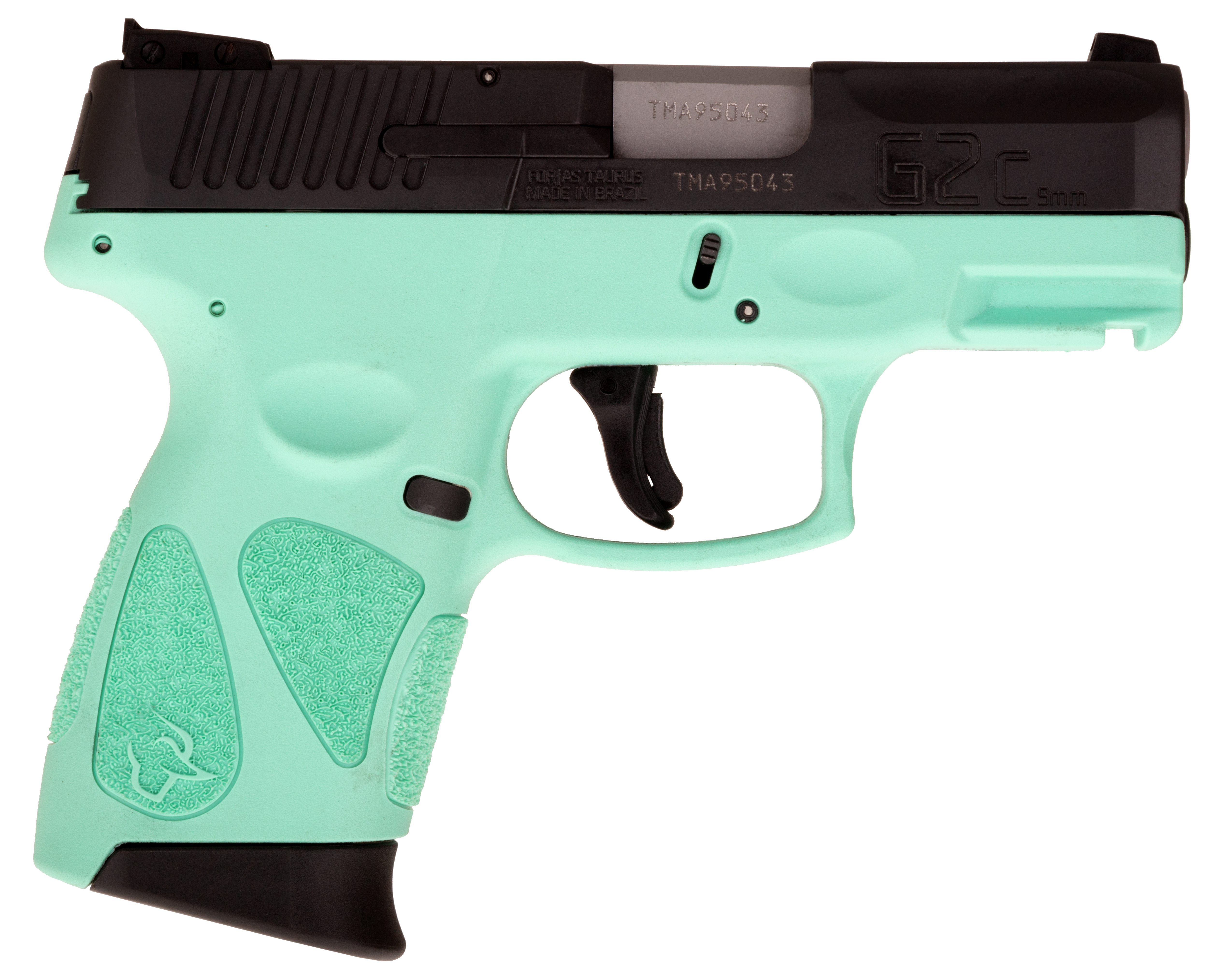 Taurus G2C Pistol Cyan 9mm 3.25" Barrel 12-Rounds Includes 2 Magazines