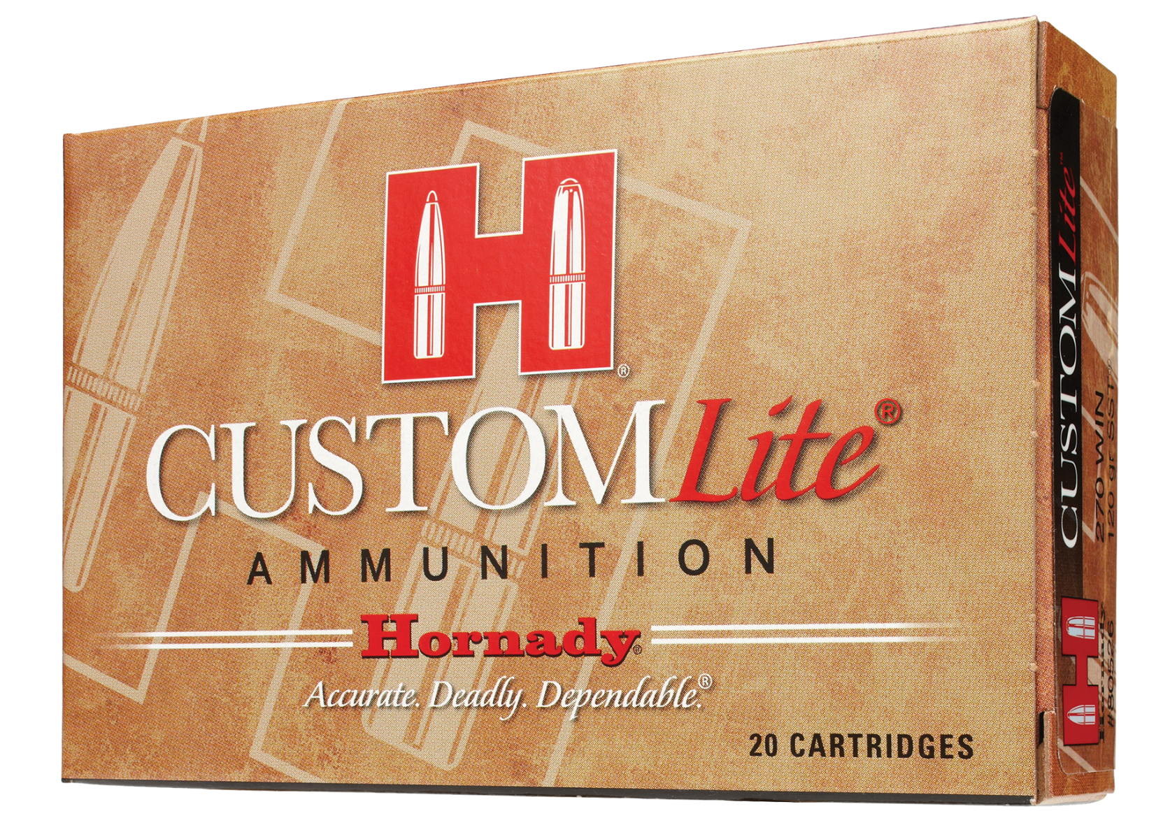 Hornady Custom Lite Brass .243 Win 87-Grain 20-Rounds SST