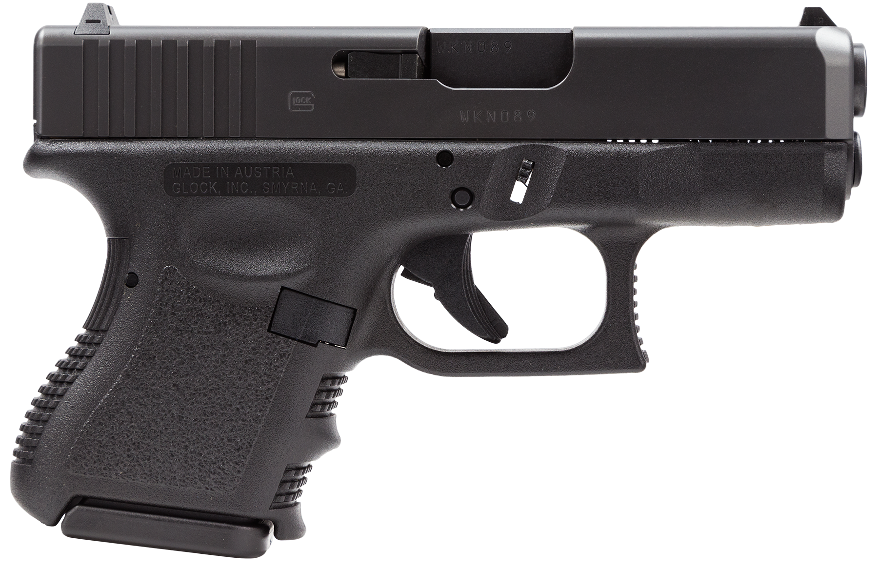Glock 26 Gen 3 9mm 3.43" Barrel 10-Rounds 2 Mags