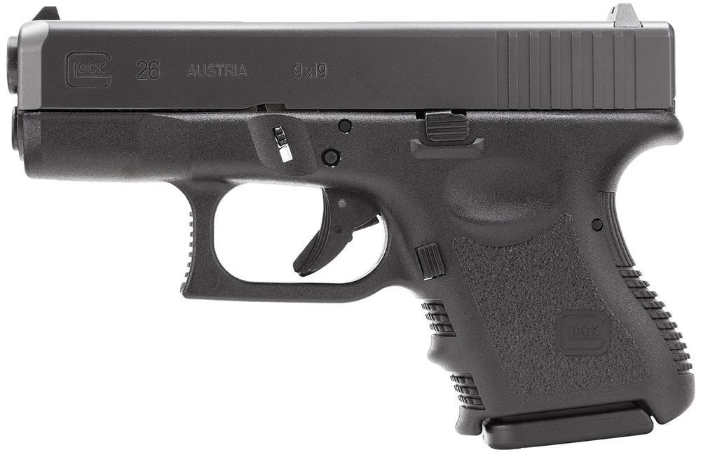 Glock 26 Gen 3 9mm 3.43" Barrel 10-Rounds 2 Mags - Image 2