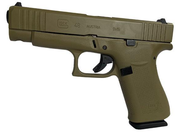 Glock 48 Flat Dark Earth 9mm 4.17" Barrel 10-Rounds - Image 2
