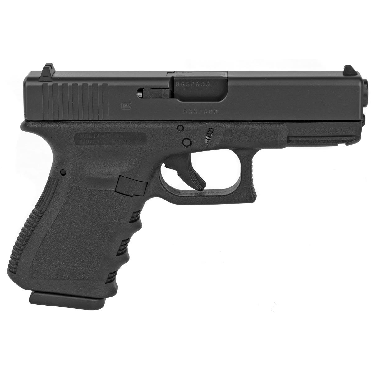 Glock 19 Gen 3 9mm 4.02" Barrel 15-Rounds Fixed Sights Rebuilt