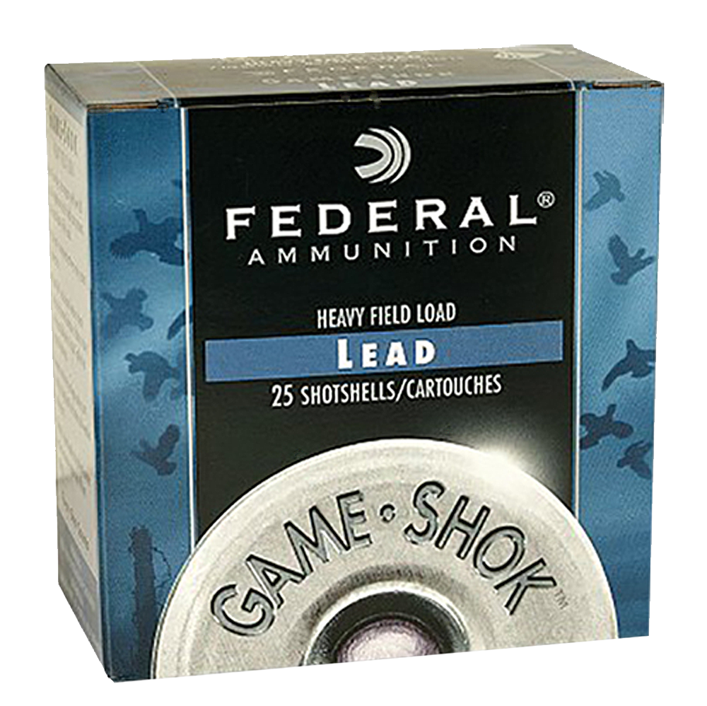 Federal Game-Shok Upland Heavy Field 12 GA #6-Shot 25-Rounds 2.75"