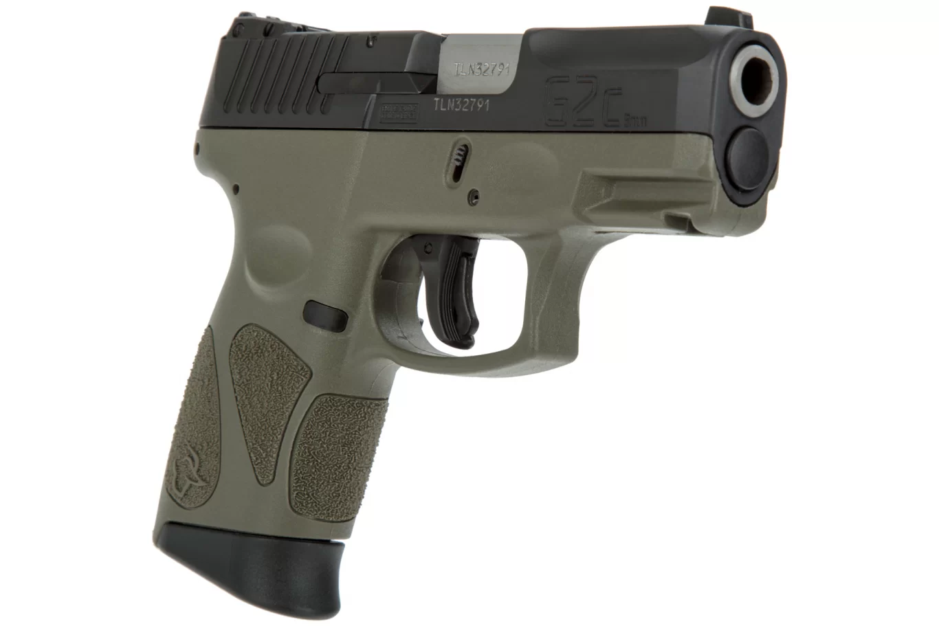 Taurus G2C Pistol Black/OD Green 9mm 3.25" Barrel 12-Rounds Manual Safety - Image 3