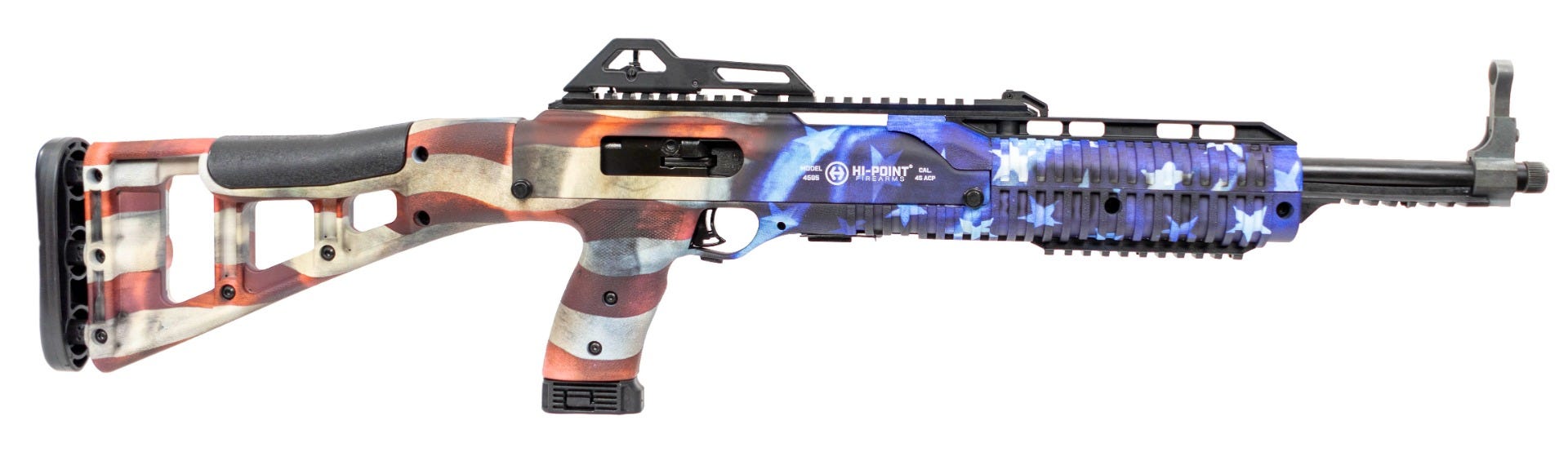 Hi-Point Firearms 45TS Carbine American Flag .45 ACP 17.5" Barrel 9-Rounds
