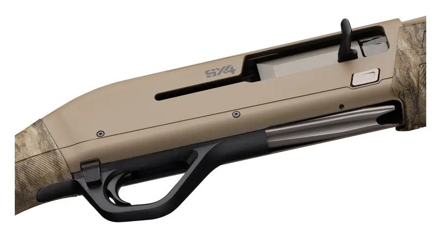 Winchester SX4 Hybrid Hunter Mossy Oak Bottomlands / Flat Dark Earth 12 GA 28" Barrel 3"-Chamber 4-Rounds - Image 4