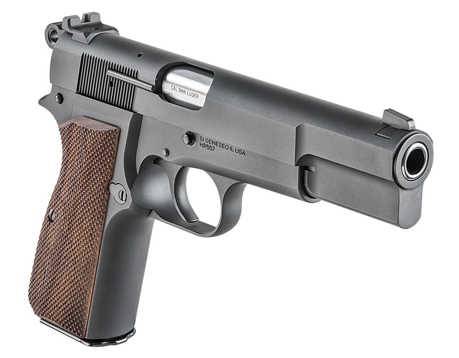Springfield Armory SA-35 9mm 4.7" Barrel 15-Rounds Walnut Grips - Image 3