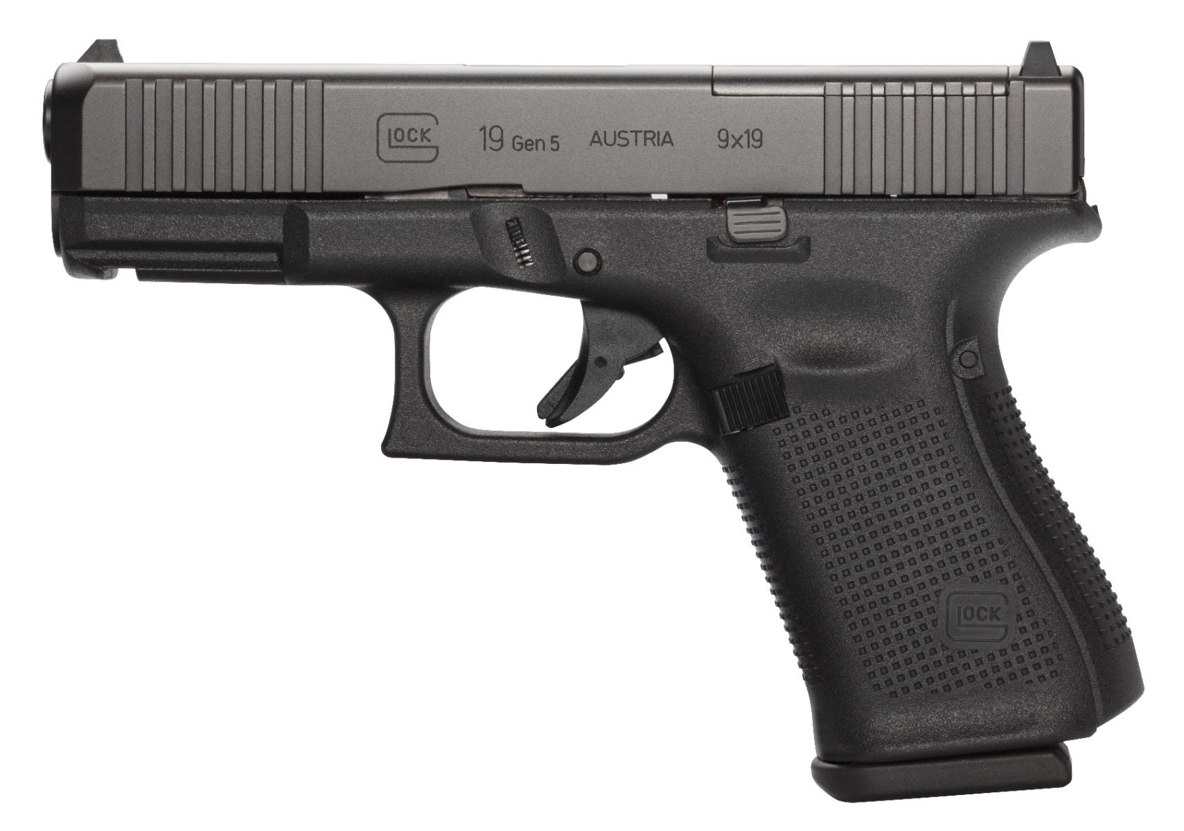 Glock 19 Gen5 MOS 9mm 4.02" Barrel 15-Rounds USA Made - Image 2
