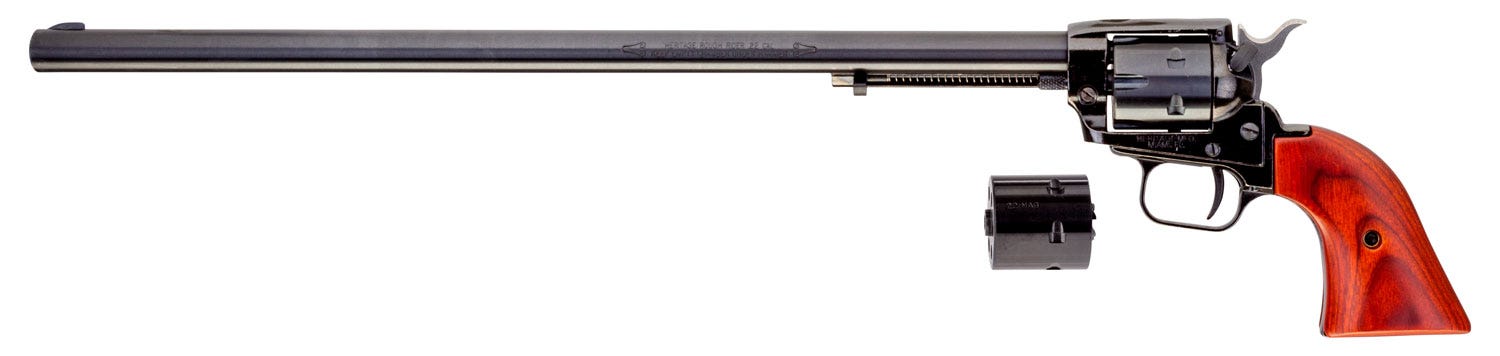 Heritage Firearms Rough Rider .22 LR/.22 WMR 16" Barrel 6-Rounds Cocobolo Grips - Image 2