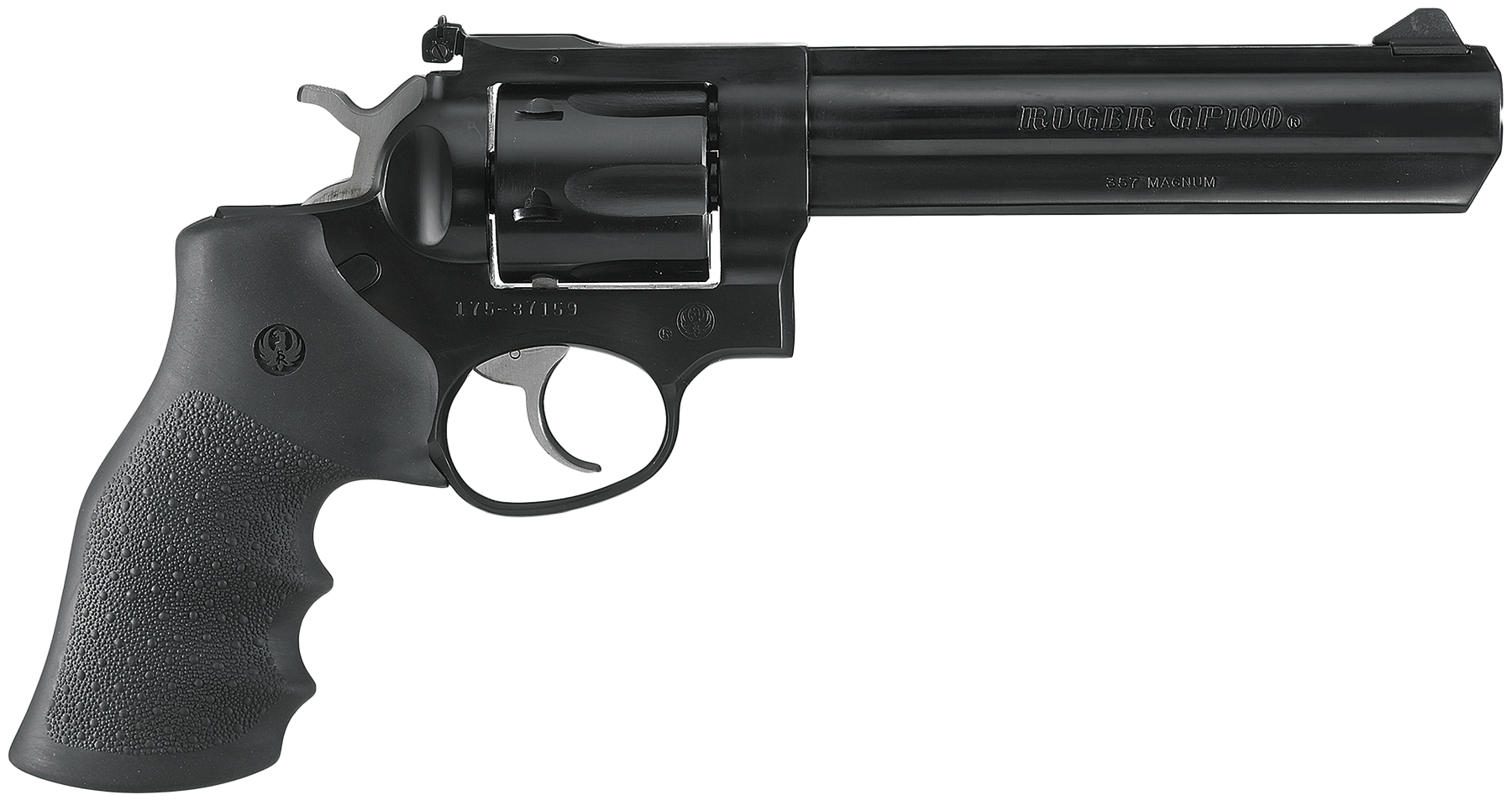 Ruger GP100 .357 Mag 6" Barrel 6-Rounds Hogue Monogrip