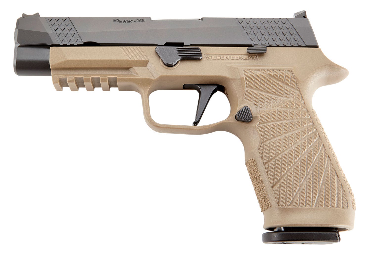 Wilson Combat P320 Tan 9mm 4.7" Barrel 17-Rounds - Image 2