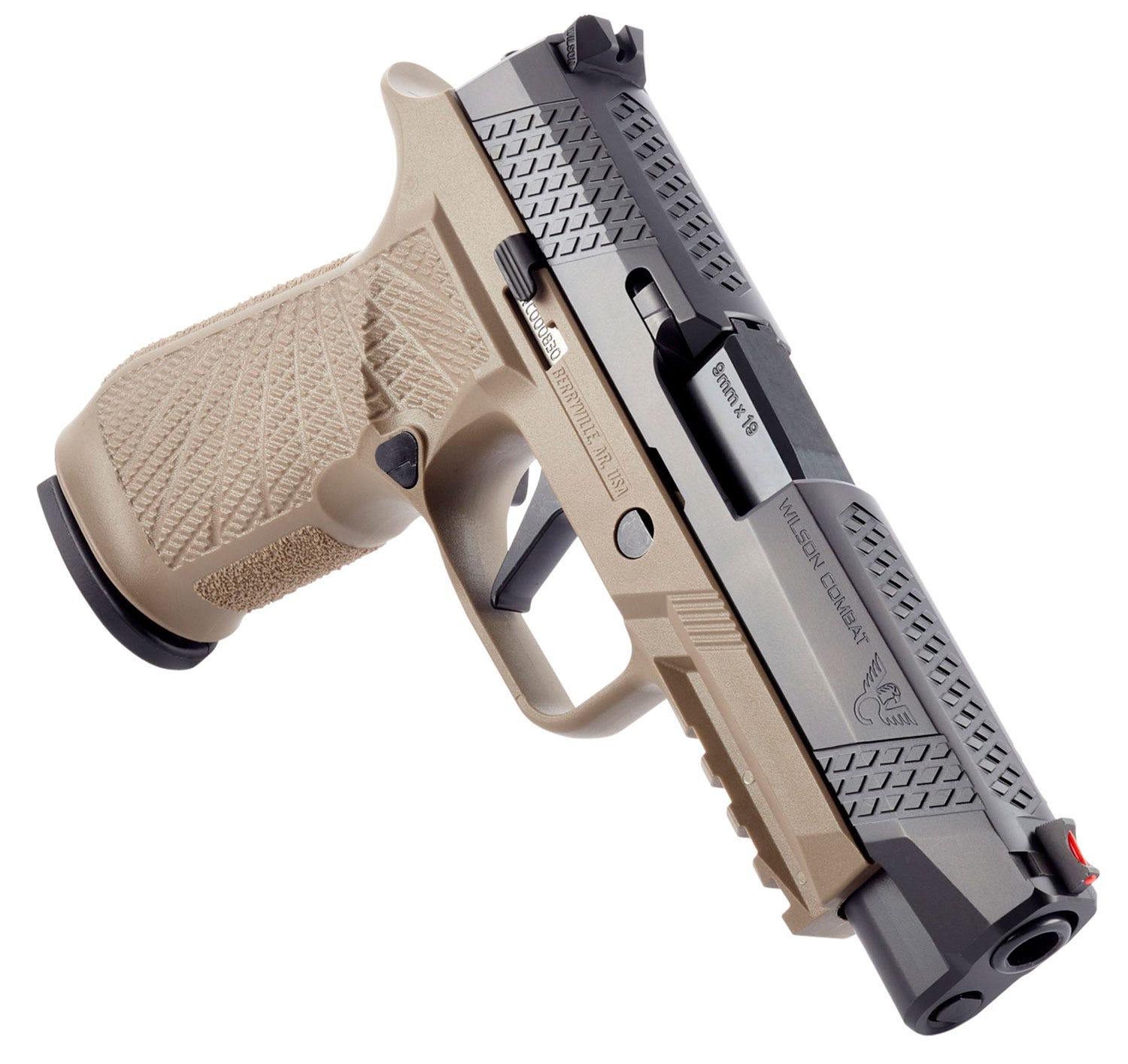 Wilson Combat P320 Tan 9mm 4.7" Barrel 17-Rounds - Image 3