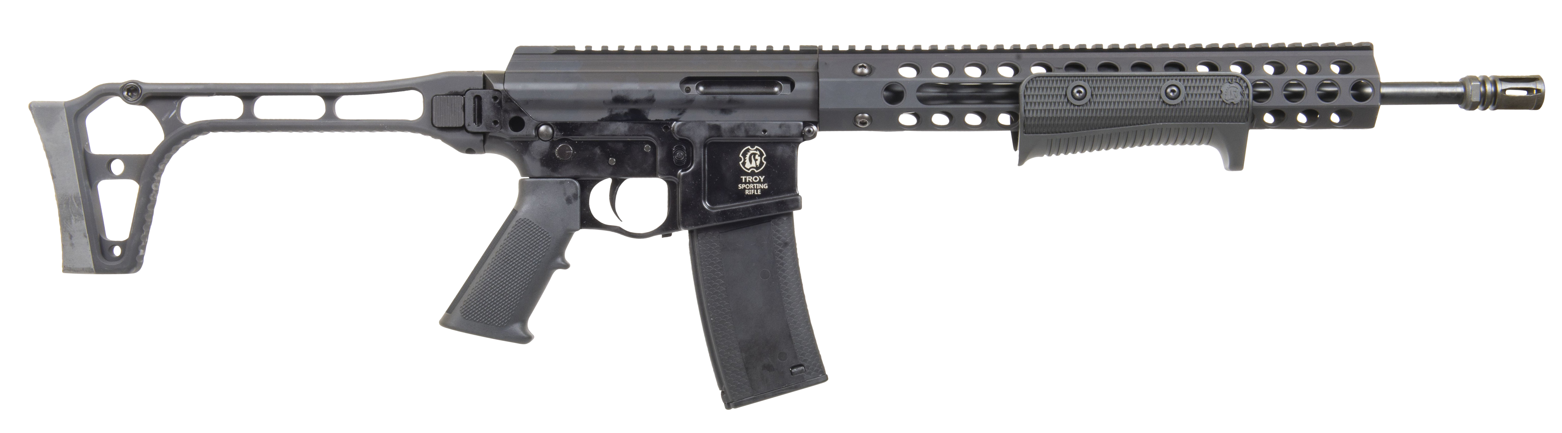 Troy PAR Black 5.56 NATO / .223 Rem 16" Barrel 10-Rounds SAR Folding Stock