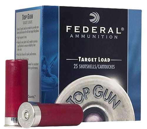 Federal Top Gun 12 GA #7.5-Shot 25-Rounds 2.75"