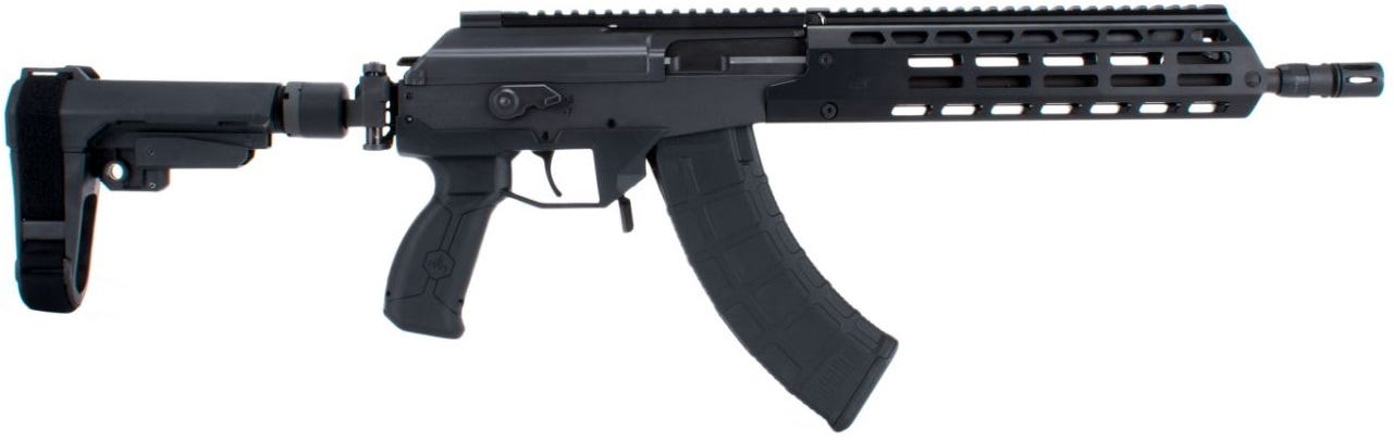 IWI Galil Ace SAP Pistol 7.62 X 39 13" Barrel 30-Rounds Side-Folding Brace